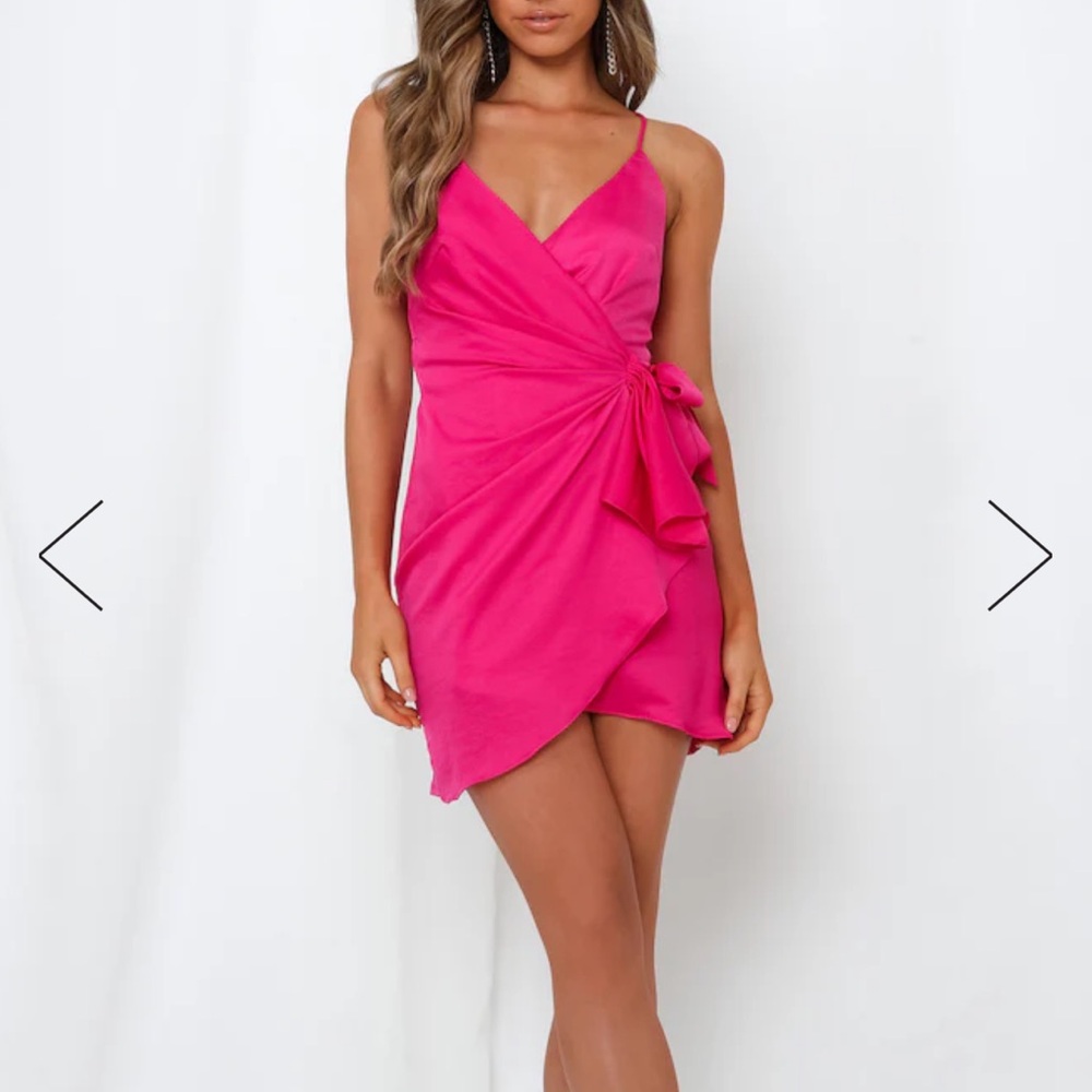 COPY - Hello Molly If The Gown Fits Dress Hot Pink NWT